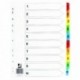 Q-Connect 1-10 Index Multi Tab Wht A4