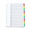 Q-Connect 1-15 Index Multi Tab Wht A4