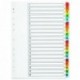 Q-Connect 1-20 Index Multi Tab Wht A4