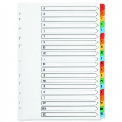 Q-Connect A4 Reinf A-Z Index 20-Pt