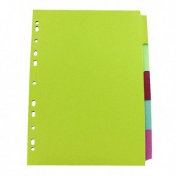 Q-Connect 5-Pt Subject Divider A4