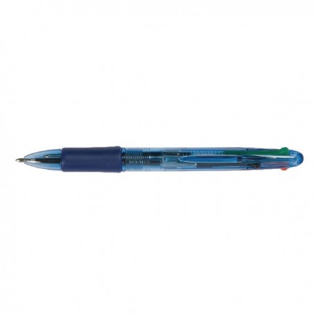 Q-Connect 4 Colour Ball Point Pen Pk10