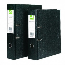 Q-Connect Lever Arch Board A4 Blk Pk10