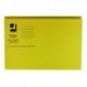 Q-Connect Sq Cut Folder 250g Yellow P100