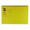 Q-Connect Sq Cut Folder 250g Yellow P100