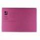 Q-Connect Sq Cut Folder 250gsm Pink P100