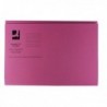 Q-Connect Sq Cut Folder 250gsm Pink P100