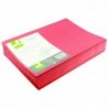 Q-Connect Sq Cut Folder 180gsm Red Pk100