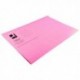 Q-Connect Sq Cut Folder 180gm Pink Pk100