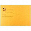 Q-Connect Sq Cut Folder 180g Ornge Pk100
