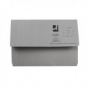 Q-Connect Document Wallet Fs Grey Pk50