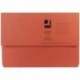 Q-Connect Document Wallet Fs Orange Pk50