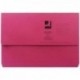 Q-Connect Document Wallet Fs Red Pk50