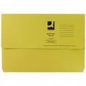 Q-Connect Document Wallet Fs Ylw Pk50