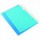 Q-Connect Cut Flush Folder A4 Blue Pk100