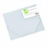 Q-Connect Elasticated Folder A4 Clear