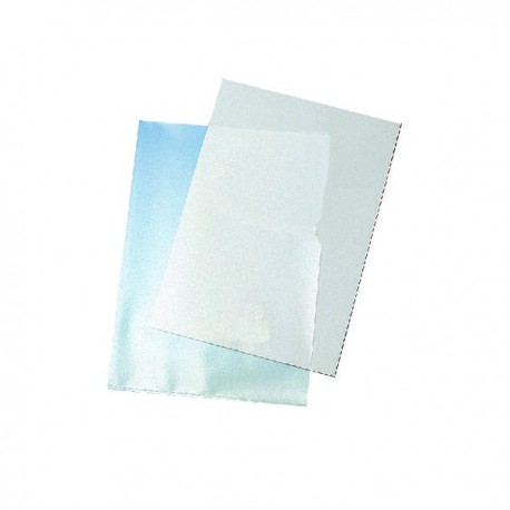 Q-Connect Cut Flush Folder A4 Clear P100