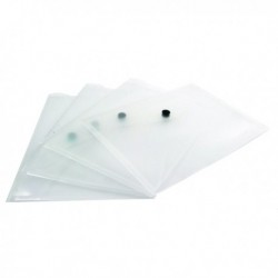 Q-Connect Document Folder A5 Clear Pk12