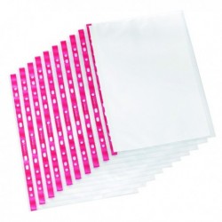 Q-Connect Delux Pocket Side Open A4 Pk25