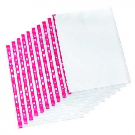 Q-Connect Delux Pocket Side Open A4 Pk25