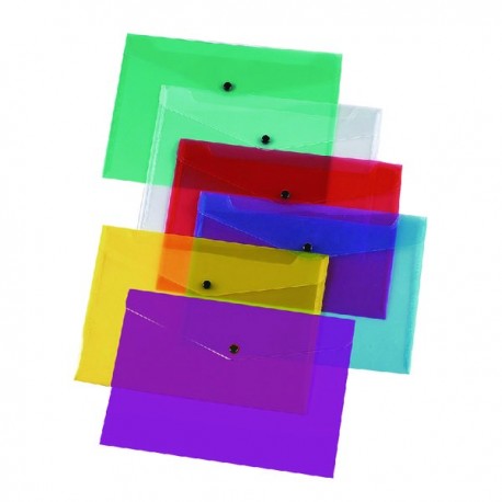 Q-Connect Document Folders A4 Asstd Pk12