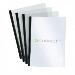 Q-Connect A4 Black 5mm Slide Binder Set