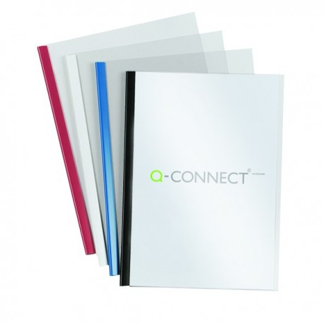 Q-Connect A4 Black 5mm Slde Binder/Cover