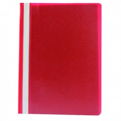 Q-Connect Project Folder A4 Red Pk25