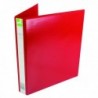 Q-Connect 25mm Pr 4D Ring Binder A4 Red
