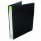 Q-Connect 25mm Pr 4D Ring Binder A4 Blk