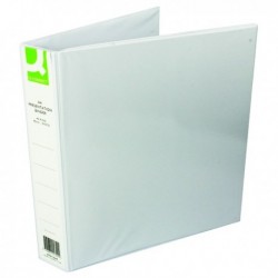 Q-Connect 40mm Pr 4D Ring Binder A4 Whte