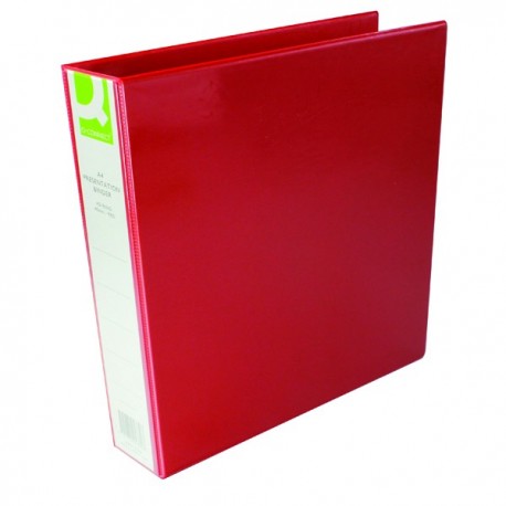 Q-Connect 40mm Pr 4D Ring Binder A4 Red