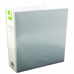Q-Connect 50mm Pr 4D Ring Binder A4 Whte