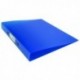 Q-Connect 2 Ring Binder Frosted A4 Blue