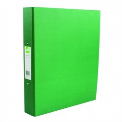 Q-Connect Green 2 Ring A4 Ppr/Brd Binder