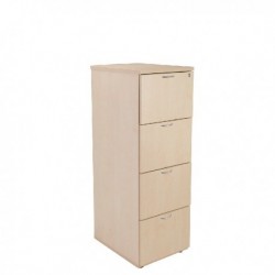 FF Jemini Maple 4 Drw Filing Cabinet