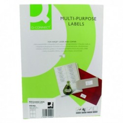 Q-Connect Multi Copier Labels Pk400