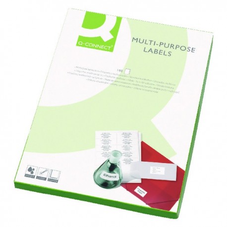 Q-Connect Multipurpose Labels Pk100