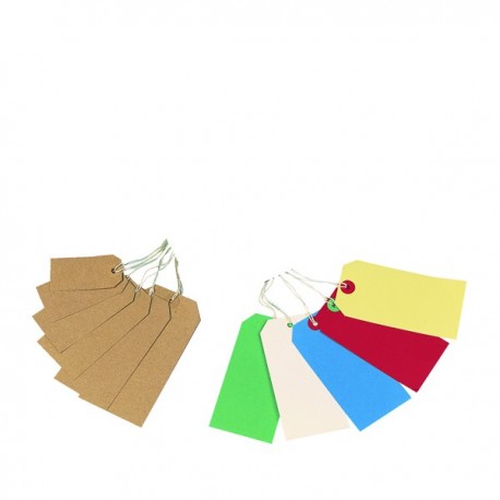 Buff 70x35mm Strung Tag Pk1000