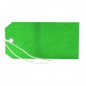 Green 120x60mm Strung Tag Pk1000
