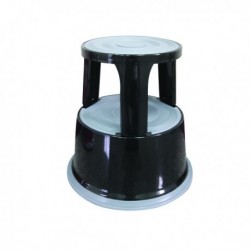Q-Connect Black Metal Step Stool