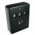 Q-Connect Black 2700ml Ash Bin