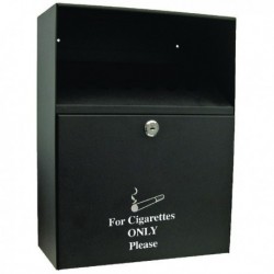 Q-Connect Black 7 Litre Ash Bin