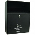 Q-Connect Black 7 Litre Ash Bin