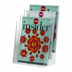 Q-Connect Literature Holder Three Pocket