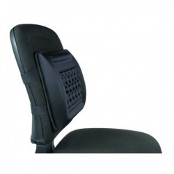 Q-Connect Black Memory Foam Back Cushion