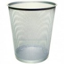 Q-Connect Waste Basket Mesh 18Ltr Silver
