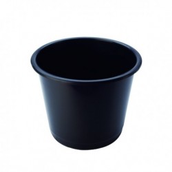 Q-Connect Black 15 Litre Waste Bin