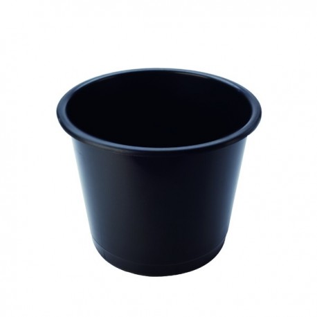 Q-Connect Black 15 Litre Waste Bin