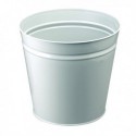 Q-Connect Metal Waste Bin 15 Ltr Round